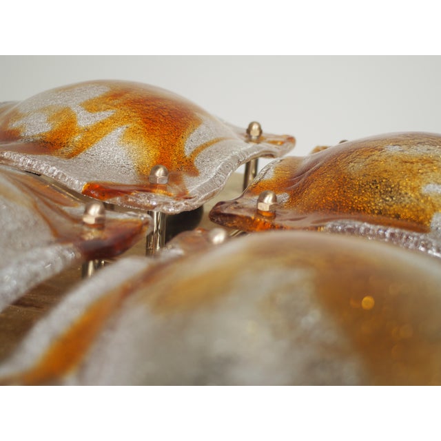 Wall Lights by Toni Zuccheri for A.V. Mazzega, 1970s, Set of 4 For Sale - Image 14 of 17