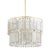 Metal Mitzi Melisa 24 in. 6 Light Chandelier in Aged Brass Finish For Sale - Image 7 of 7