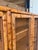 Vintage Tortoise Bamboo Chicken Wire Sideboard Cabinet With Decoupaged Appliqué Panels For Sale - Image 9 of 12