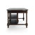 Farmhouse Kitchen Island With Open Shelving For Sale - Image 4 of 10