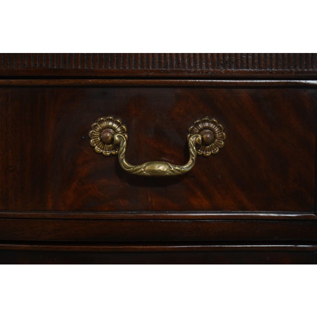 Pair Drexel Heritage Chippendale Mahogany Nightstands For Sale - Image 12 of 18
