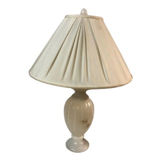 Alabaster Table Lamp by DI Erra for Sarreid For Sale