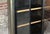 Wall Unit in Patinated and Black Steel, 1980s For Sale - Image 9 of 11