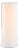 LED FIA Flame Designer Candle withWhite Hue 7.5"H For Sale