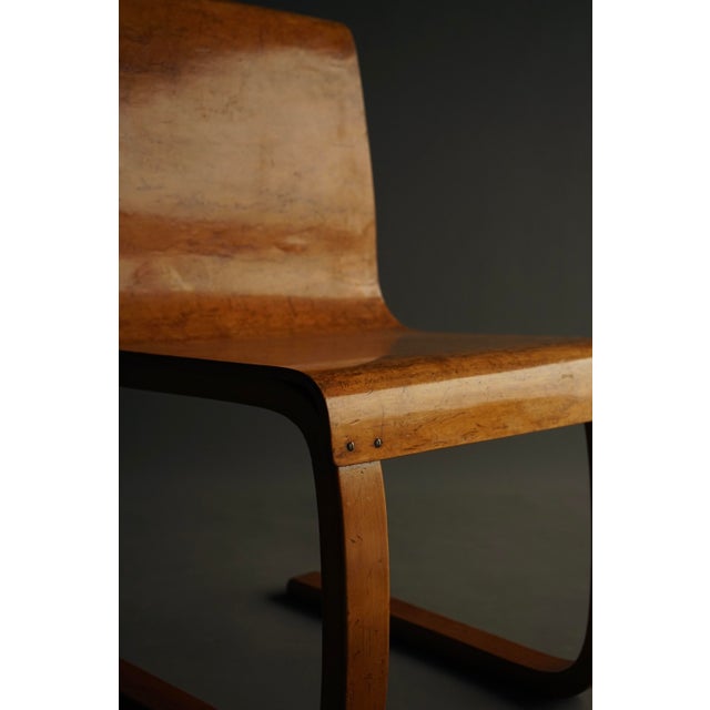 Vintage Model No.21 Chair with Karelian Birch Seat by Alvar Aalto, 1933 For Sale - Image 12 of 18