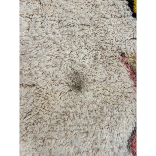 Berber Tribes of Morocco Berber Moroccan Mrirt Wool Rug For Sale - Image 4 of 10
