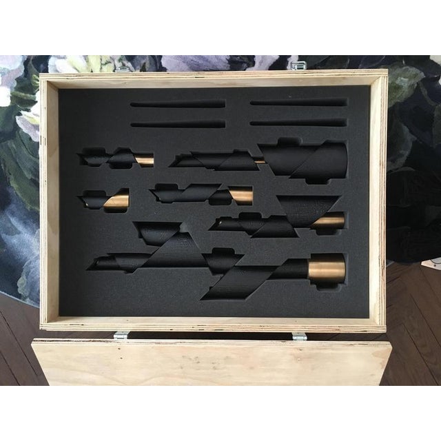 Ashes to Ashes B6 Bronze Candleholder by William Guillon For Sale - Image 13 of 18