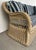 Mid 20th Century Mid 20th Century Henry Link Rattan Sofa With New Sunbrella Upholstery and Cushions For Sale - Image 5 of 13