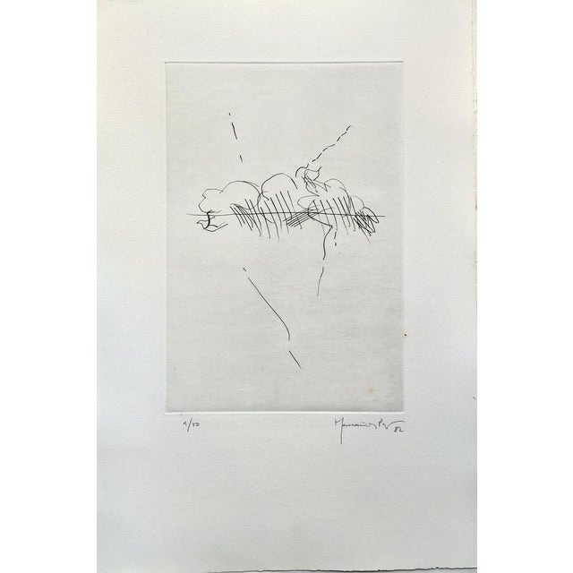 Joan Hernandez Pijuan, PL7, 1982, Engraving For Sale - Image 4 of 4