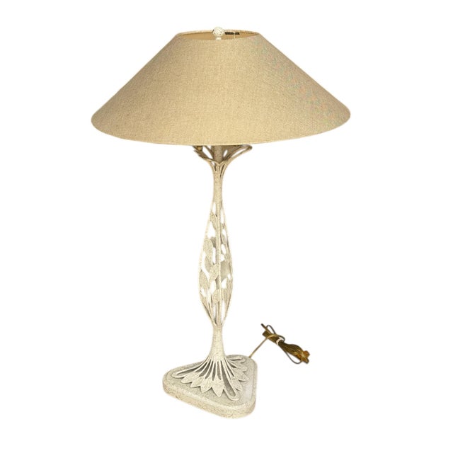 Vintage Frederick Cooper Table Lamp & Original Shade For Sale In Phoenix - Image 6 of 12
