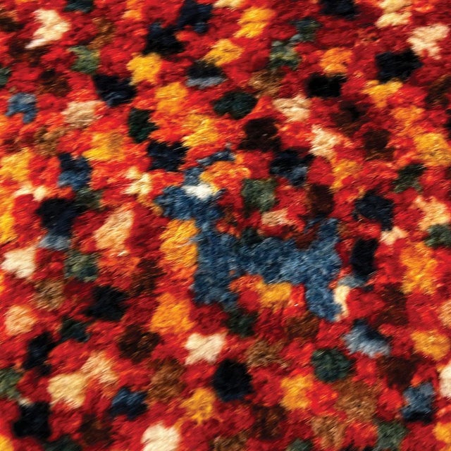 Art Deco Style Rug in Handwoven Wool, 1950s For Sale - Image 3 of 5