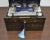 Victorian 19th Century English Coromandel Velvet Fitted Travel Case For Sale - Image 3 of 6