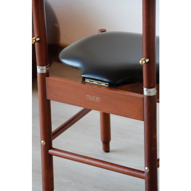 Vintage Italian Valet Stand Chair by Fratelli Reguitti, 1960s For Sale - Image 10 of 18