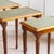 Vintage French Nesting Tables with Leather Tops, 1900, Set of 3 For Sale - Image 9 of 10