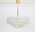 German Murano Ice Glass Tubes Chandelier by Doria, 1960s For Sale - Image 10 of 16