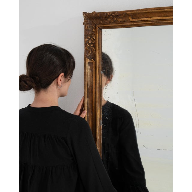 Giltwood Carved Mirror For Sale In Greensboro - Image 6 of 8