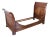 Antique Single Bed in Walnut, 19th Century For Sale