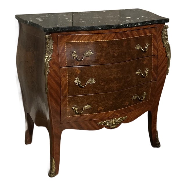 Louis XV French Style 19th Century Bombe Chest For Sale