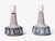 Erika Noomi Backhausen, Table Lamps, Blue and Gray Ceramic, Denmark, 1960s For Sale In New York - Image 6 of 13