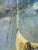 B. Bergman Acrylic on Canvas Boat Nautical Painting, Circa 1983 For Sale - Image 4 of 12