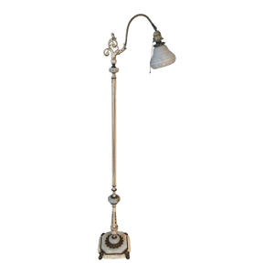 1930s Shabby Chic Floor Lamp