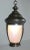 Art Nouveau Dutch Brass & Glass Pendant Lamp, 1900s For Sale - Image 6 of 14