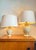 Vintage French Table Lamps in Ivory / Gold Crackled Ceramic from Maison Le Dauphin, 1970s, Set of 2 For Sale - Image 13 of 13