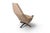 Mid 20th Century Attributed to Adrian Pearsall Highback Swivel Lounge Chair For Sale - Image 9 of 9
