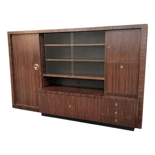Large New Objectivity Wardrobe by Bruno Paul, 1930s For Sale