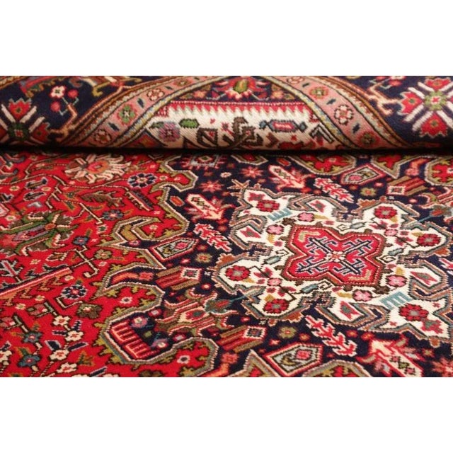 Middle Eastern Hand-Knotted Tabriz Rug For Sale - Image 10 of 11