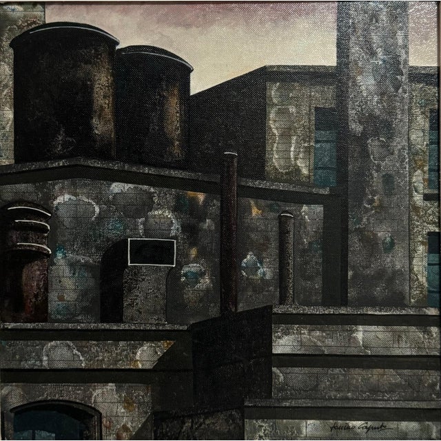 Tonino Caputo, Oil Painting Italian Cityscape Rome Architecture Tonino Antonio Caputo For Sale - Image 9 of 12