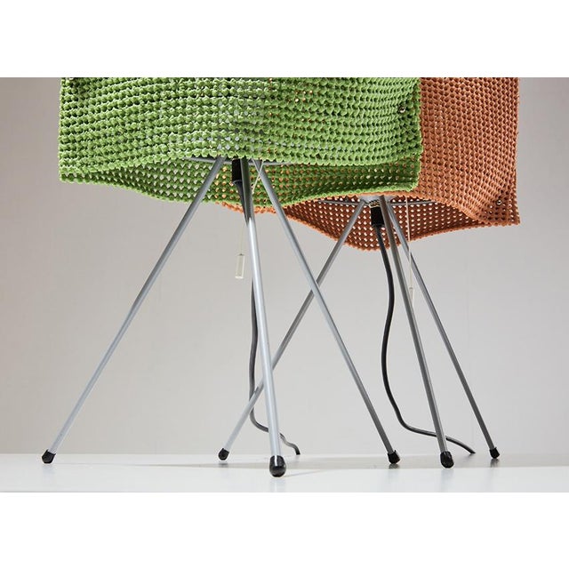 Red Large Estela Table Lamps by Fernando & Humberto Campana for Oluce, 1997, Set of 2 For Sale - Image 8 of 12