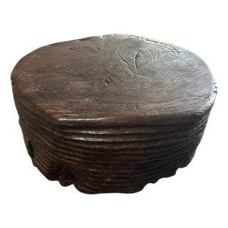Andrianna Shamaris Magnificent Century Old Teak Wood Coffee Table For Sale