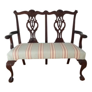 Vintage Hickory Chair Chase Settee For Sale