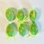 1980s Vintage Boho Chic Art Deco Beaded Polka Dot Easter Eggs - Set of 6. For Sale - Image 14 of 14