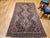 19th Century Vintage Persian Qashqai Tribal Area Rug, Hand-Knotted Wool, Geometric Medallions, 4x7, Navy & Red For Sale - Image 5 of 18