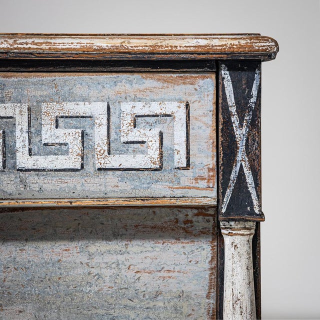 Antique Biedermeier Hand-Painted Commode, 1820 For Sale - Image 5 of 7