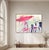 This work will be shipped rolled in a tube. Poynder's method emphasizes gesture, line, color, and space. Physicality and...