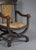 Spectacular portuguese armchair in carved wood. Late 18th / early 19th century. Solid wooden structure and beautiful...