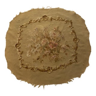 19th Century Aubusson Fragment For Sale