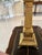 Brass Table Lamp With Custom Black Silk Shade For Sale - Image 4 of 9