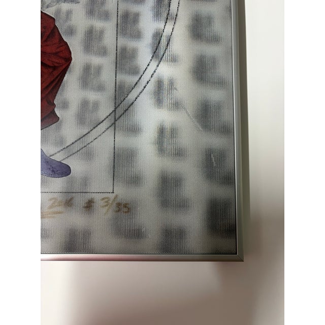 Keng Lau Signed and numbered 3/35 Pop Art Holographic 3D image of Bruce Lee For Sale In New York - Image 6 of 10