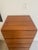 1970s Arnie Wahl Iversen for Vinde Møbelfabrik Mid-Century Teak Highboy Lingerie Chest, Danish modern Measurements - 18"...