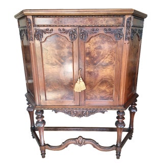 American Walnut Cabinet For Sale