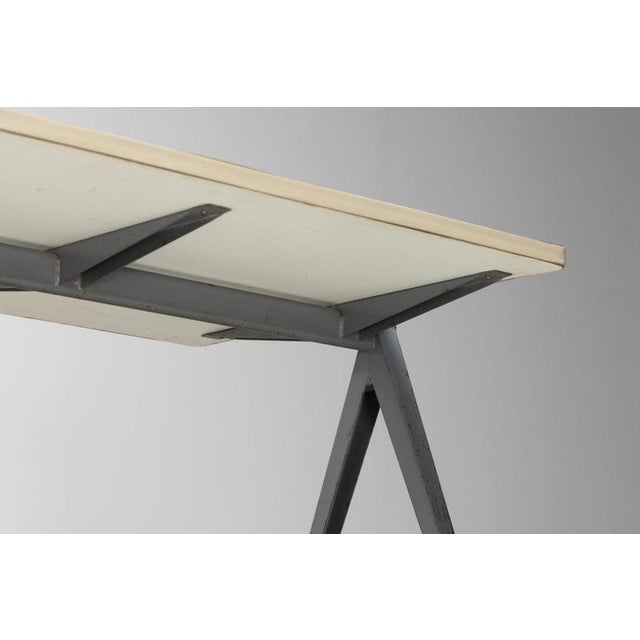 Large Pyramid Table attributed to Wim Rietveld for Ahrend de Cirkel, Netherlands, 1960s For Sale - Image 6 of 18