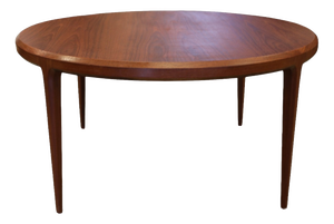 Round Teak Coffee Table by Johannes Andersen for CFC Silkeborg, 1960s
