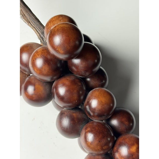 Vintage Grape Cluster in Alabaster For Sale - Image 3 of 14