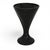 Glass Mid 20th Century La Rochère Fidji Black Amethyst Pressed Glass Goblets, Set of Eight For Sale - Image 7 of 15