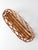 Brown Vintage French Country Wicker Bread Basket With Open Weave For Sale - Image 8 of 15