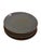 Modern Vietnamese Dual-Glaze Stoneware Ceramic Dessert Plates With Spiral Motif - Set of 4 For Sale - Image 3 of 6